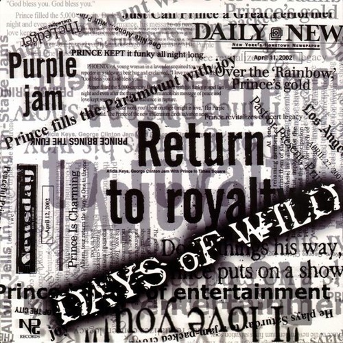 Prince - Days Of Wild (Concert Mix, 1995)