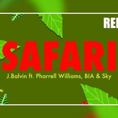 J. Balvin - Safari Ft. BIA, Pharrell Williams, Sky