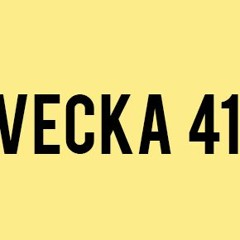 Vecka 41 - Soundcloud