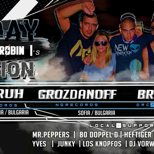 MR. Peppers@Birthday Bash Feat. Brainfist, Grozdanoff & Asparuh(Schwarzer Adler , Egelsee )