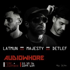 Latmun b2b Majesty b2b Detlef Live @AudioWhore