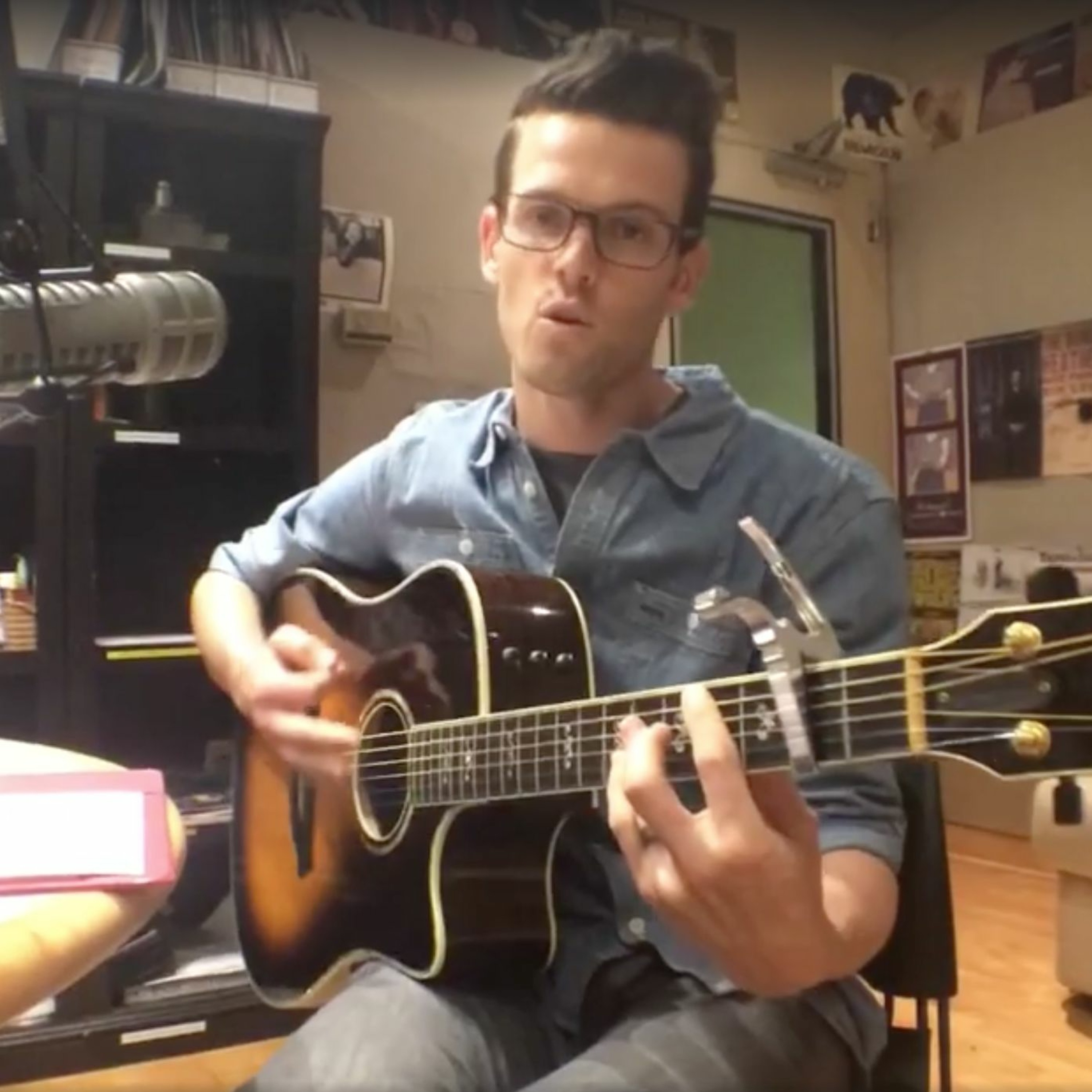Week 6 - Dave Moisan of The Voice in the WFPK Studio episode artwork