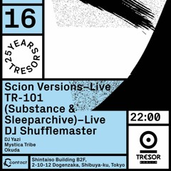 Dj Shufflemaster - Tresor 25 Years At Contact Tokyo 15 October 2016