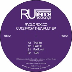 Paolo Rocco - Cutz from the vault - ruti012