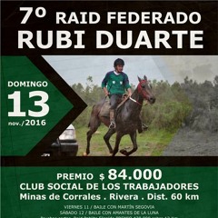 PROMO OFICIAL RAID RUBI DUARTE . MINAS DE CORRALES