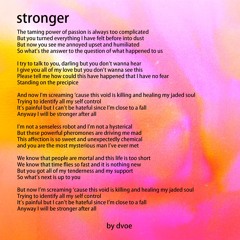 DVOE - Stronger, Part 4