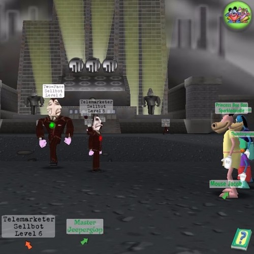 Disney's Toontown Online - Cog Battle in Cog HQ