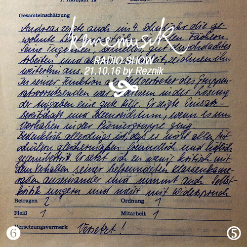 Keinemusik Radio Show by Reznik 21.10.2016