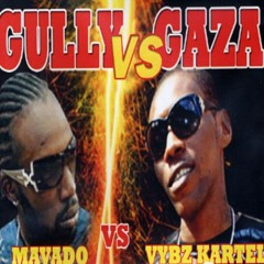 Mavado vs Vybz Kartel (Gully Vs Gaza) Throwback Mix By Djeasy