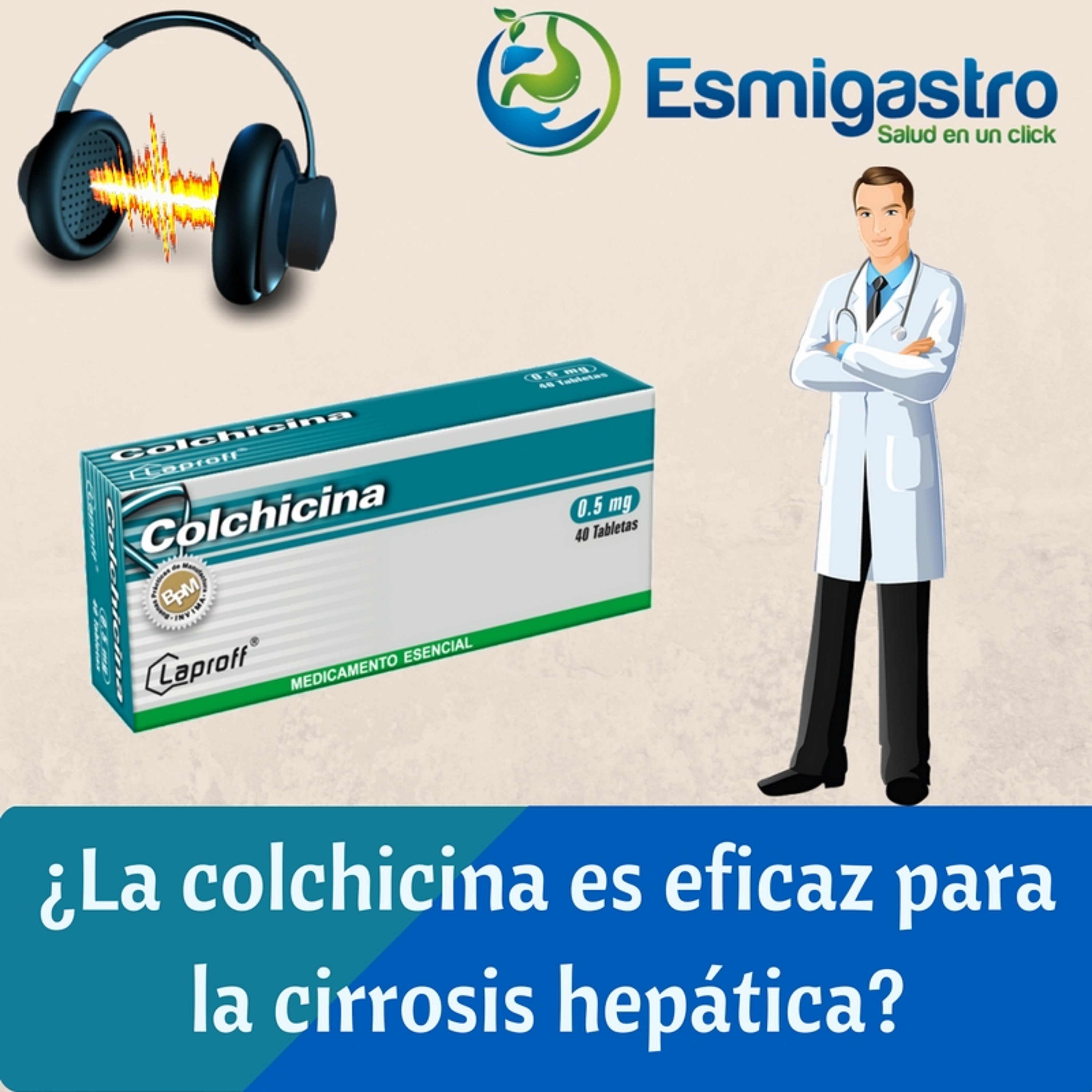 ¿La colchicina es eficaz para la cirrosis hepática? episode artwork