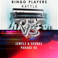 Bingo Players VS Jewelz & Sparks - Rattle Parade 98 (QAYY Mashup)