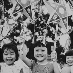 Em đi giữa biển vàng