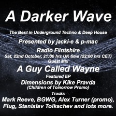 #088 A Darker Wave 22-10-2016 (guest mix A Guy Called Wayne, featured EP Kike Pravda)