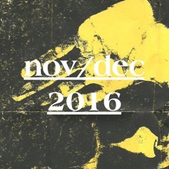 nov/dec 2016:playlist
