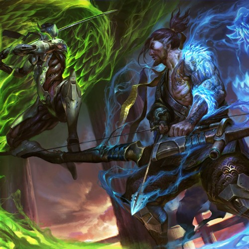 photo Hanzo Vs Genji Rap Lyrics stream overwatch rap battle genji vs