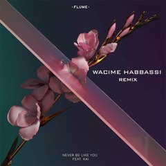 Flume Ft Kai - Nerver Be Like You - (Wacime Habbassi Remix)