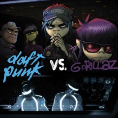 Daft Punk vs. Gorillaz - "19-2000 Funk" by Icarus1234566