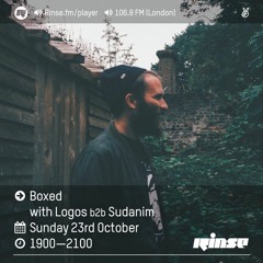 Rinse FM Podcast - Boxed w/ Logos b2b Sudanim - 23rd October 2016