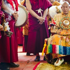 Medium of Tibet's State Oracle and Nechung Monks' Chant