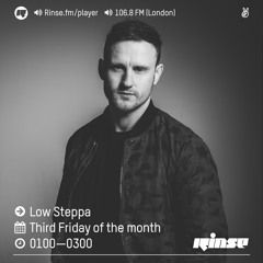 Rinse FM Podcast - Low Steppa w/ Harry Judda  - 21st October 2016