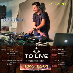 Xta'J special TRANSMISSION 10th Anniversary radio show on TranceOnline radio