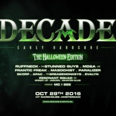 Decade 2016 Halloween pre mix