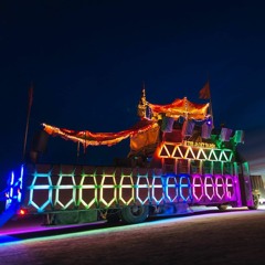 Mr. Sparkles @ The Janky Barge, Burning Man 2016