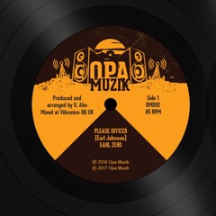 EARL ZERO 'PLEASE OFFICER / VERSION'