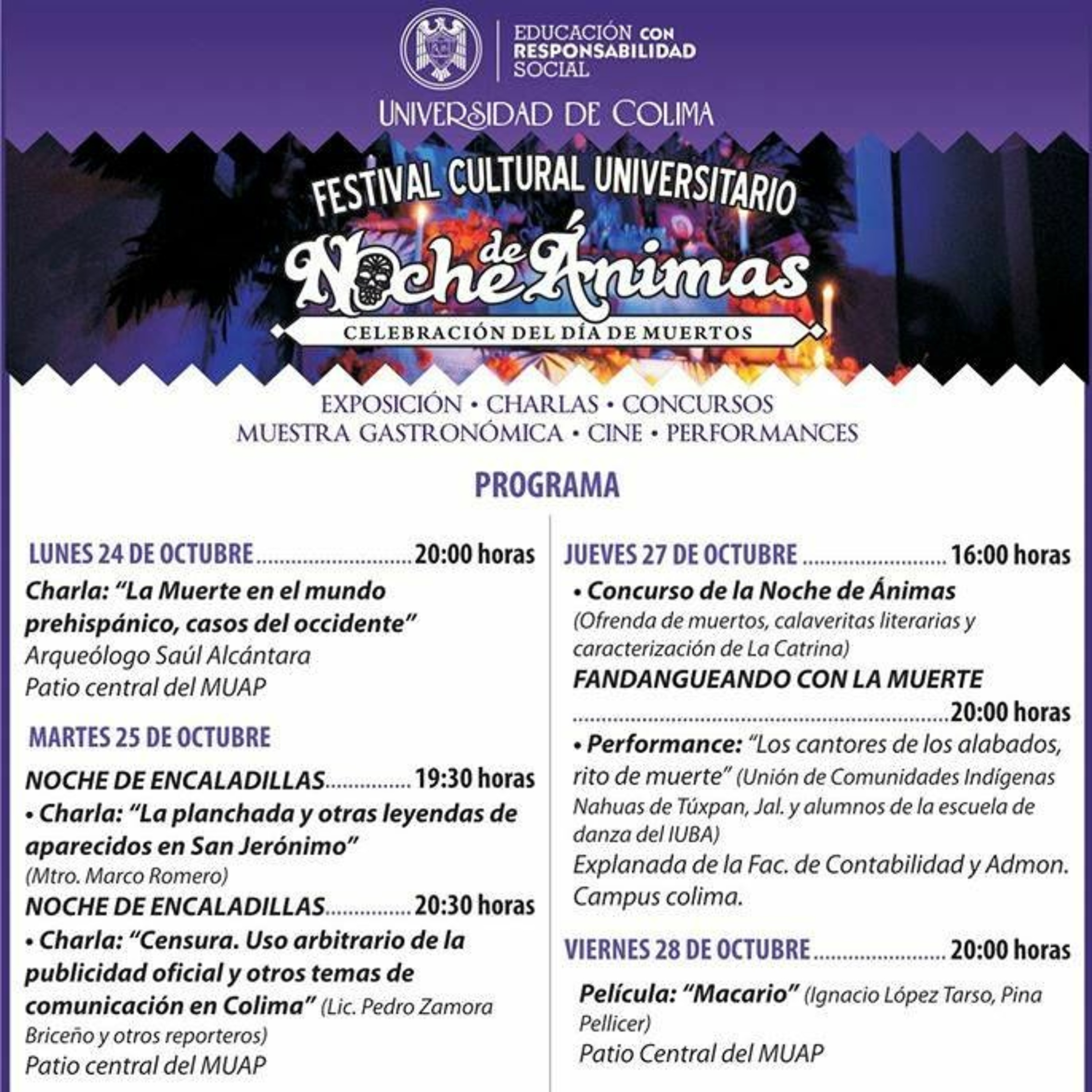 FESTIVAL CULTURAL UNIVERSITARIO episode artwork