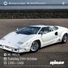 Rinse FM Podcast - Mr. Mitch - 25th October 2016