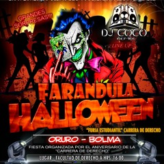 Jingle - Fiesta Halloween Carrera de Derecho 27 de Octubre Dj COCO Rmx Oruro bolivia