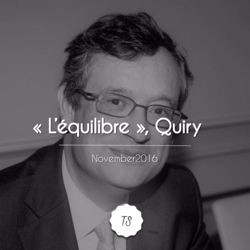 L'équilibre - Quiry