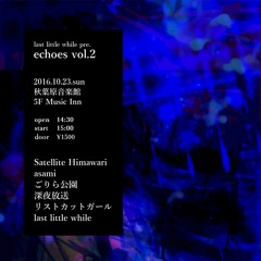last little while live Oct 23, 2016 "echoes vol.2"