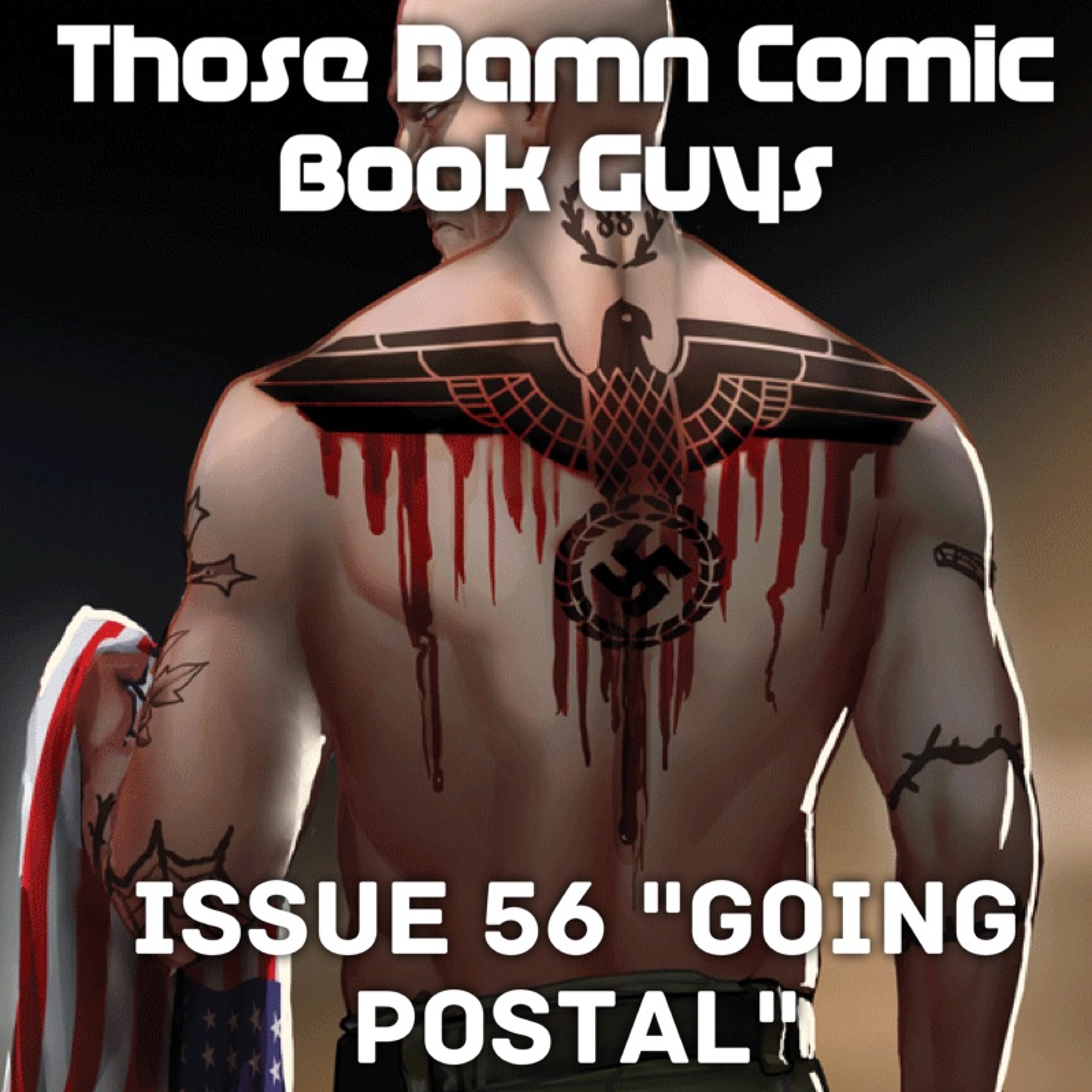 Issue 56 "Going Postal" featuring Matt Hawkins episode artwork