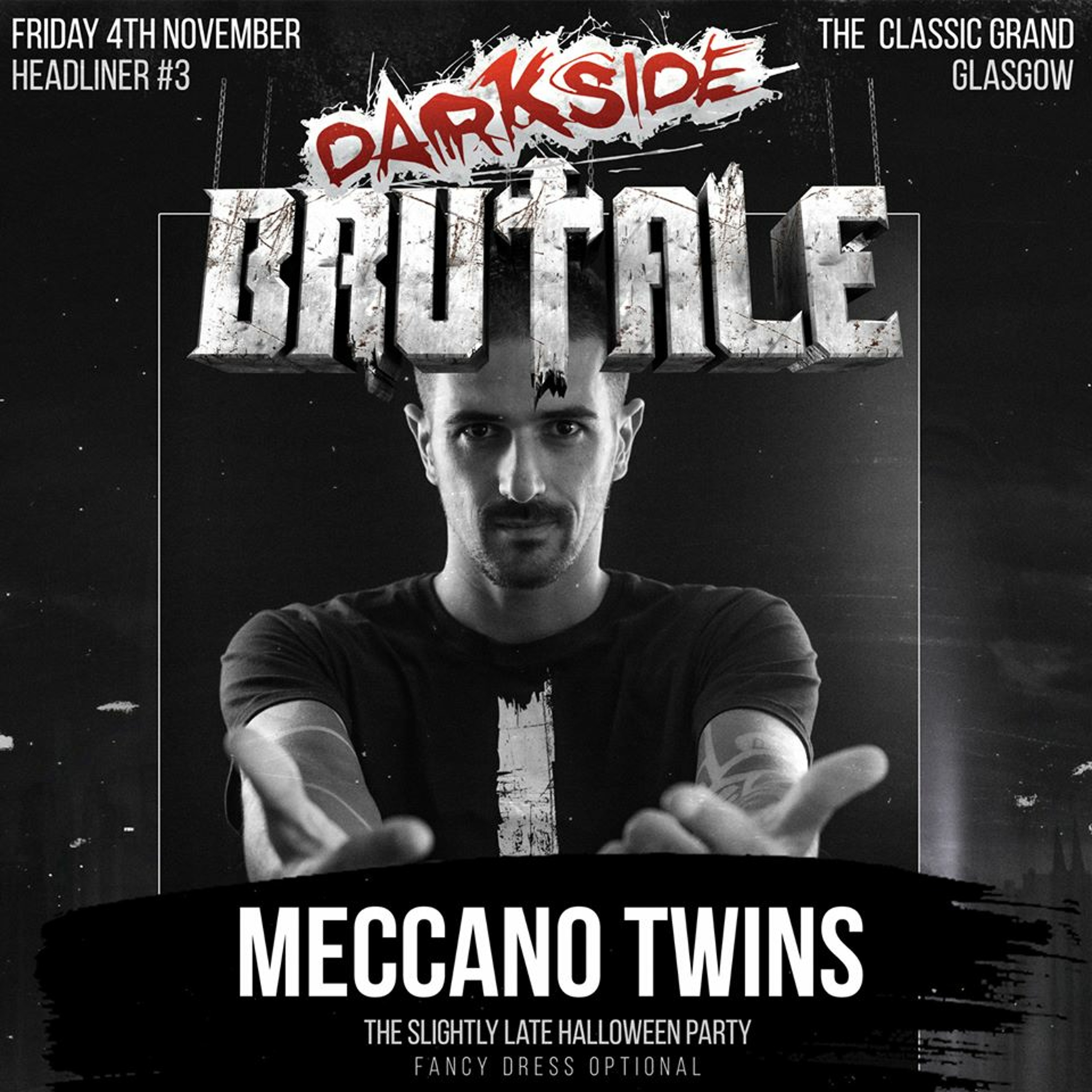 Twisted's Darkside Podcast 263 - MECCANO TWINS - Brutale Promo Mix