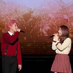 I.O.I Yeonjung(연정) & MonstaX Kihyun(기현) - The Blue Night Of Jeju Island (제주도의 푸른 밤)