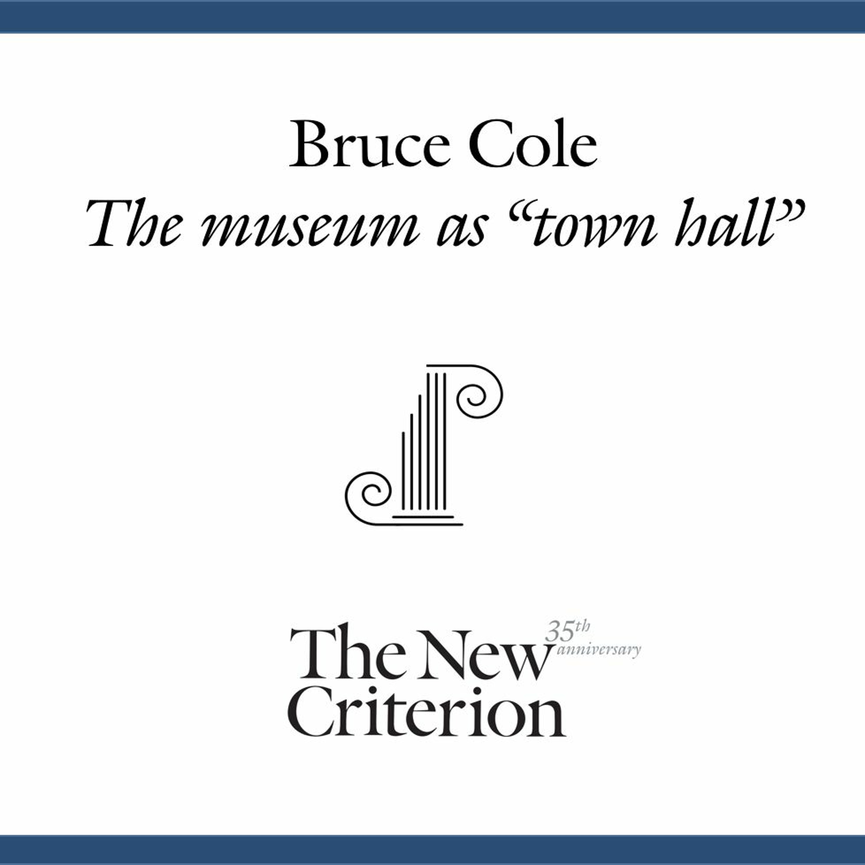 The New Criterion Podcasts