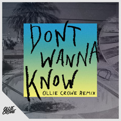 Maroon 5 - Don't Wanna Know (Ollie Crowe Remix)