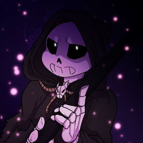 Reaper Sans, au, girl, reapertale, undertale, version, HD phone