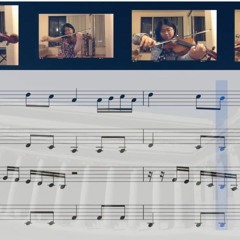 Shakira Medley (Violin Cover - arranged for 4 Violins w/ sheet music) - Originally on YouTube