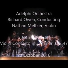 Sibelius: Concerto for Violin in D minor, Op. 4