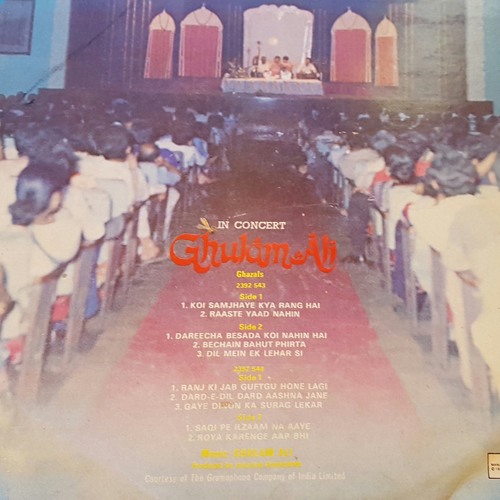 Stream In Concert Ghulam Ali Ghazals A2 by chinmayshekhar Stream In Concert Ghulam Ali Ghazals A2 by chinmayshekhar