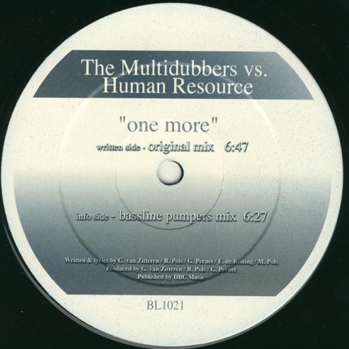 The Multidubbers vs. Human Resource ‎ - One More (Original Mix)