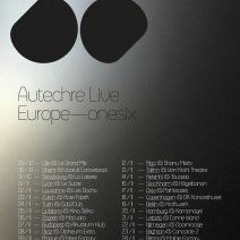 Autechre Live @ Le Grand Mix, Tourcoing, 10/29/2016