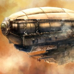 A ship in the clouds