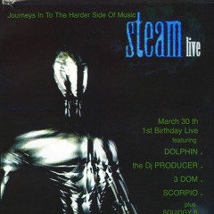 3DOM & DOLPHIN (B2B)--STEAM - 1ST BIRTHDAY 30.03.1996