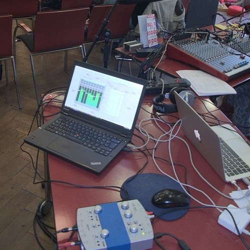 Konrad Behr - generative sound composition for conference "Radio space is the place"