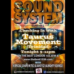 SOUND SYSTEM SUNDAYZ - TAURUS MOVEMENT