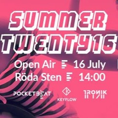 Futeki @ Pocketbeat open-air gbg 2016