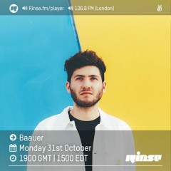 Rinse FM Podcast - Baauer - 31st October 2016